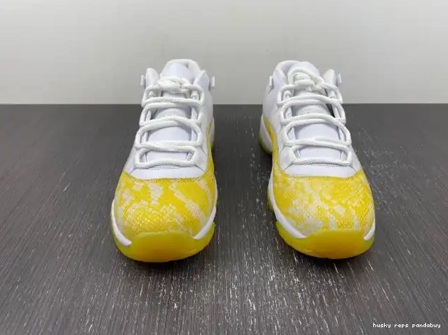 Cheap Husky Yellow AH7860-107 Air WMNS Jordan Snakeskin Low 11 0520